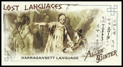LL-1 Narragansett Language
